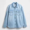 Chaqueta de camisa estilo western