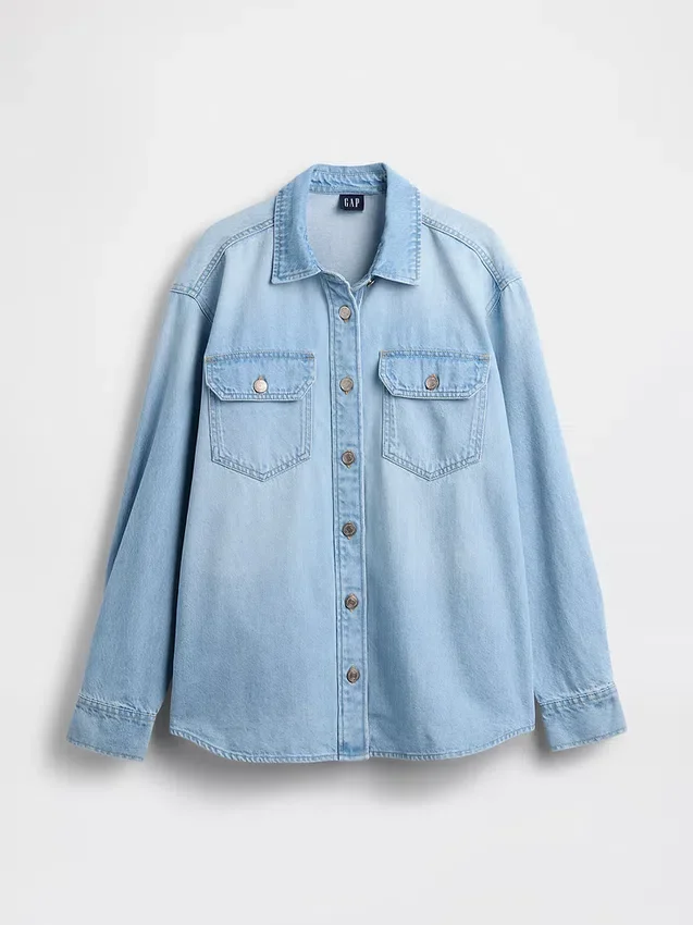 Chaqueta de camisa estilo western