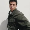 Chaqueta de campo de corte holgado