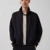 Chaqueta de felpa francesa pesada Ouigap