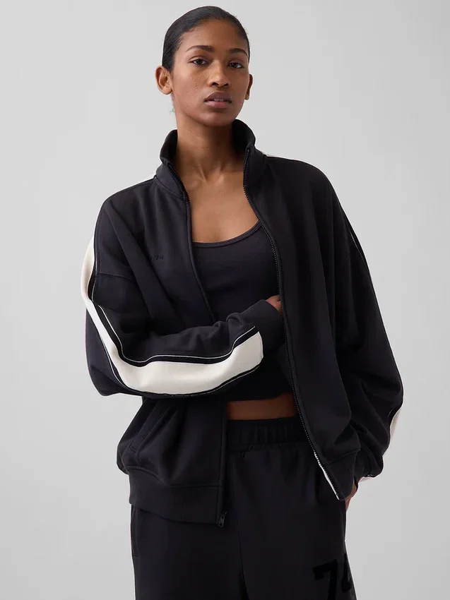 Chaqueta de felpa francesa pesada Ouigap