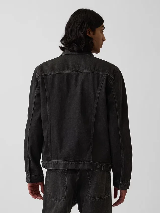 Chaqueta de mezclilla clásica icónica para adultos