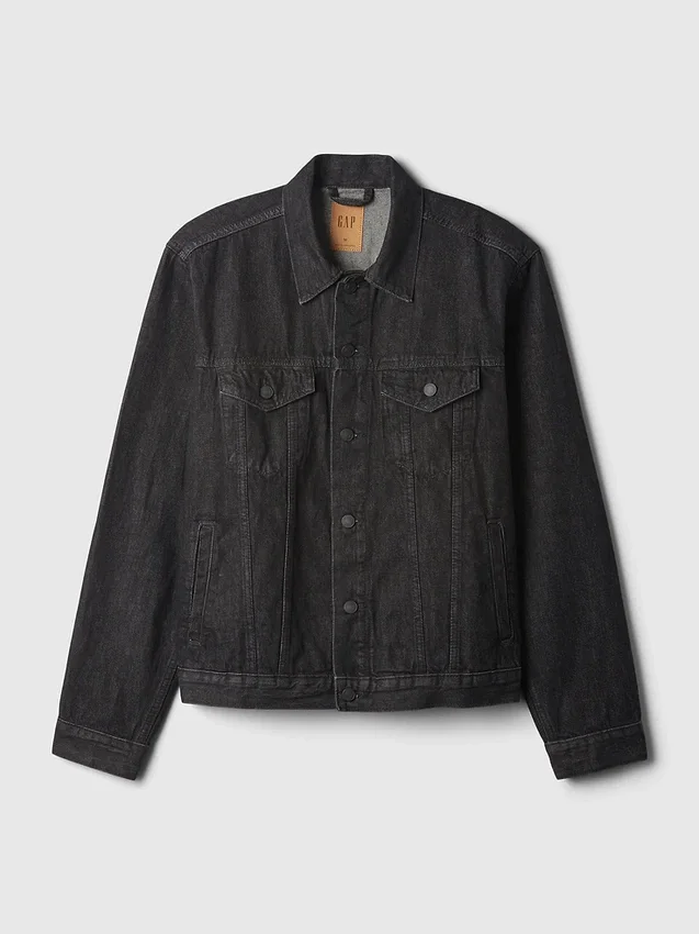 Chaqueta de mezclilla clásica icónica para adultos