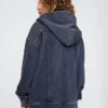 Chaqueta de mezclilla con capucha Icon para niños