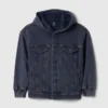 Chaqueta de mezclilla con capucha Icon para niños