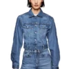 Chaqueta de mezclilla corta y holgada GAP × Victoria Beckham