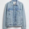 Chaqueta de mezclilla icónica clásica