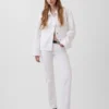 Chaqueta de mezclilla icónica de corte oversize