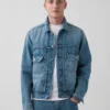 Chaqueta de mezclilla Icon de corte relajado
