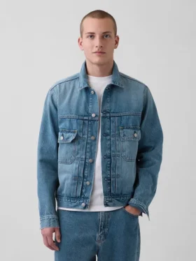 Chaqueta de mezclilla Icon de corte relajado