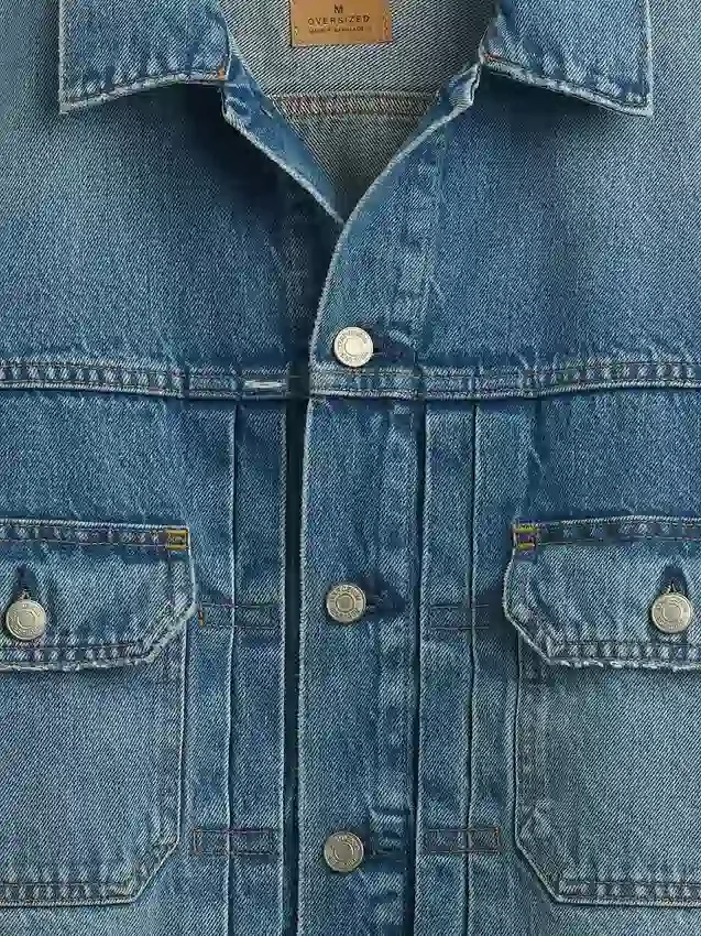 Chaqueta de mezclilla Icon de corte relajado