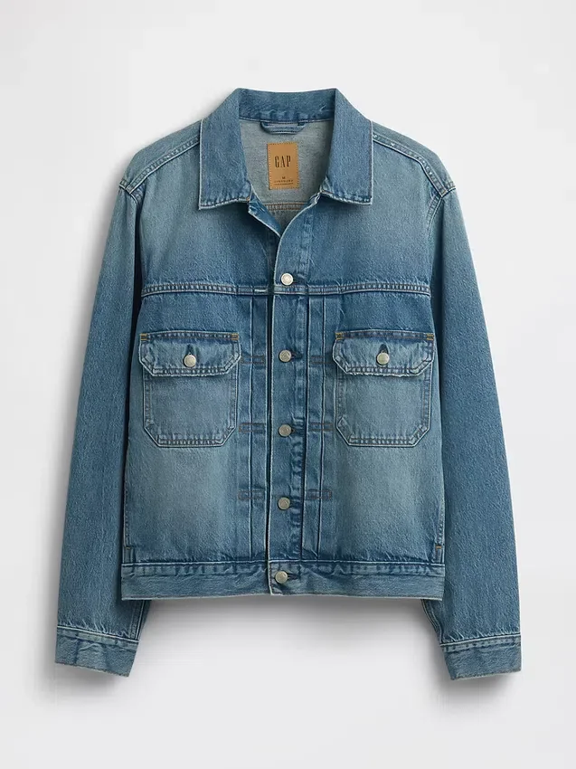 Chaqueta de mezclilla Icon de corte relajado