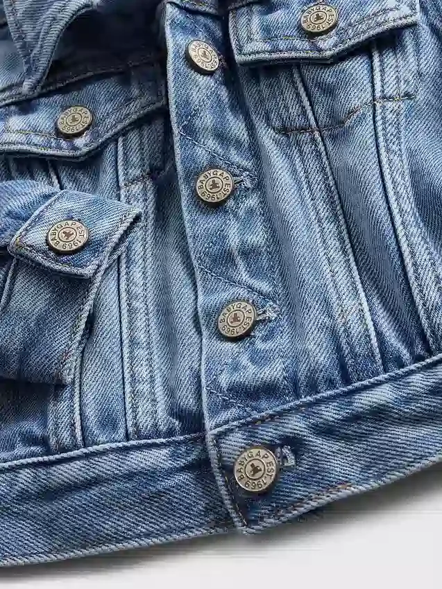 Chaqueta de mezclilla Icon ultrasuave para bebé