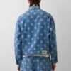 Chaqueta de mezclilla oversize con estampado de lunares Icon de GAP × Awake NY