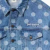 Chaqueta de mezclilla oversize con estampado de lunares Icon de GAP × Awake NY