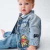 Chaqueta de mezclilla para bebé con el icono de Winnie the Pooh