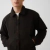 Chaqueta de trabajo de mezclilla de corte cuadrado