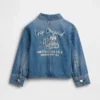 Chaqueta de trabajo de mezclilla para bebés y niños
