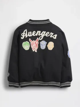 Chaqueta estilo universitario de Marvel Avengers para bebés y niños