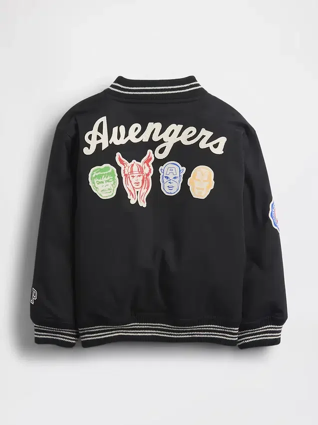 Chaqueta estilo universitario de Marvel Avengers para bebés y niños