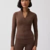 Chaqueta GapFit Smooth con cremallera