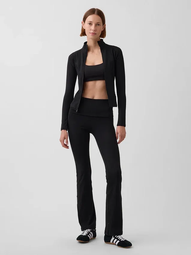 Chaqueta GapFit Smooth con cremallera