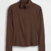 Chaqueta GapFit Smooth con cremallera