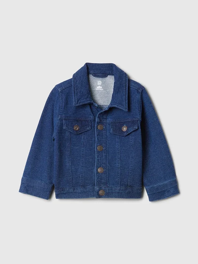 Chaqueta Icon de felpa francesa para bebé