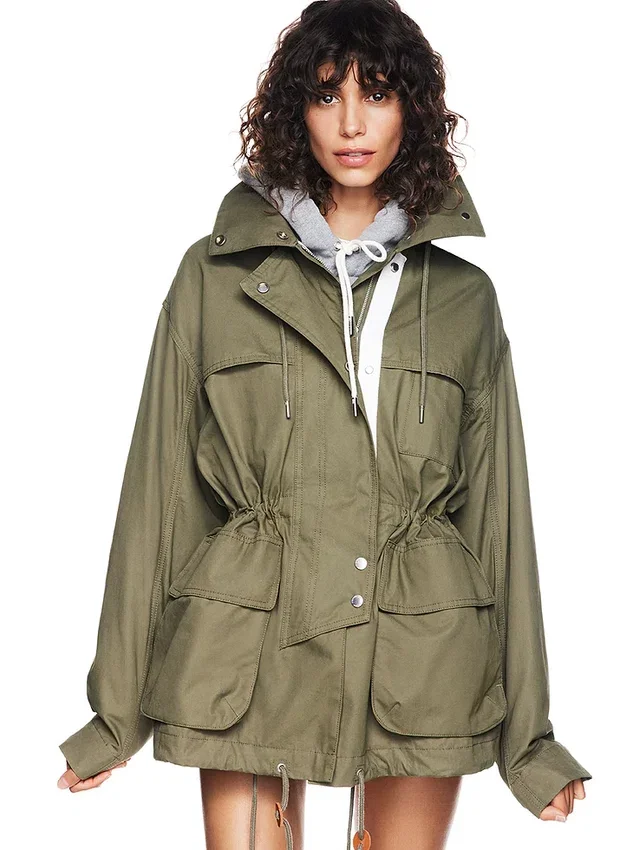 Chaqueta parka GAP × Victoria Beckham