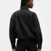 Chaqueta tipo burbuja de mezclilla