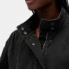 Chaqueta tipo burbuja de mezclilla