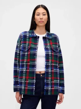 Chaqueta tipo camisa oversize CashSoft
