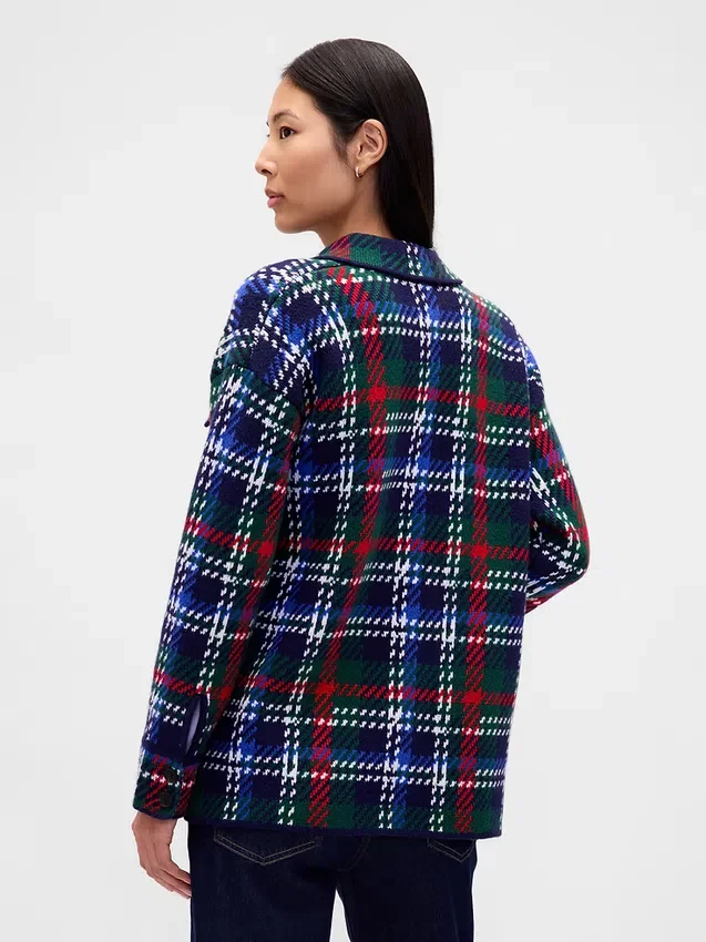 Chaqueta tipo camisa oversize CashSoft