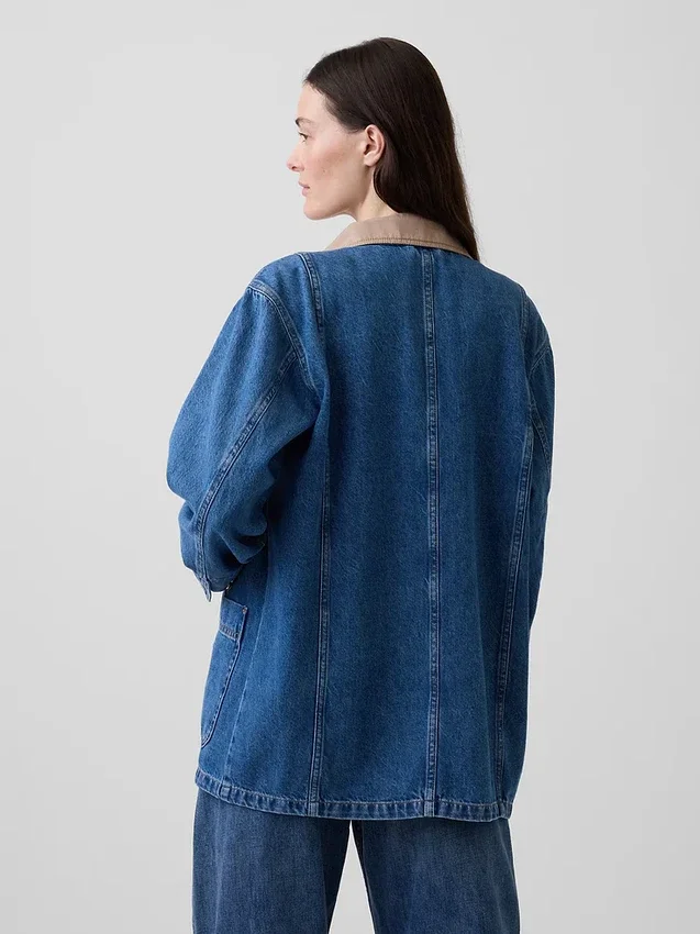 Chaqueta vaquera de estilo granero
