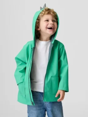 Chubasquero de dinosaurios para bebés y niños