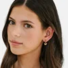 Colgante clásico de mariposa de Pierced Co para aretes tipo huggie