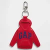 Colgante para bolsa con diseño de sudadera con capucha y logotipo