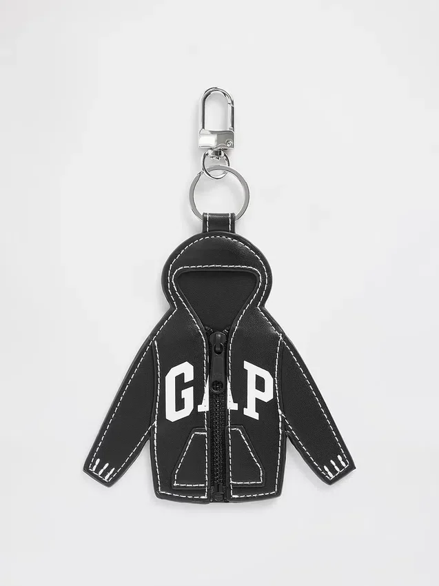 Colgante para bolsa con diseño de sudadera con capucha y logotipo