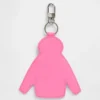 Colgante para bolsa con diseño de sudadera con capucha y logotipo
