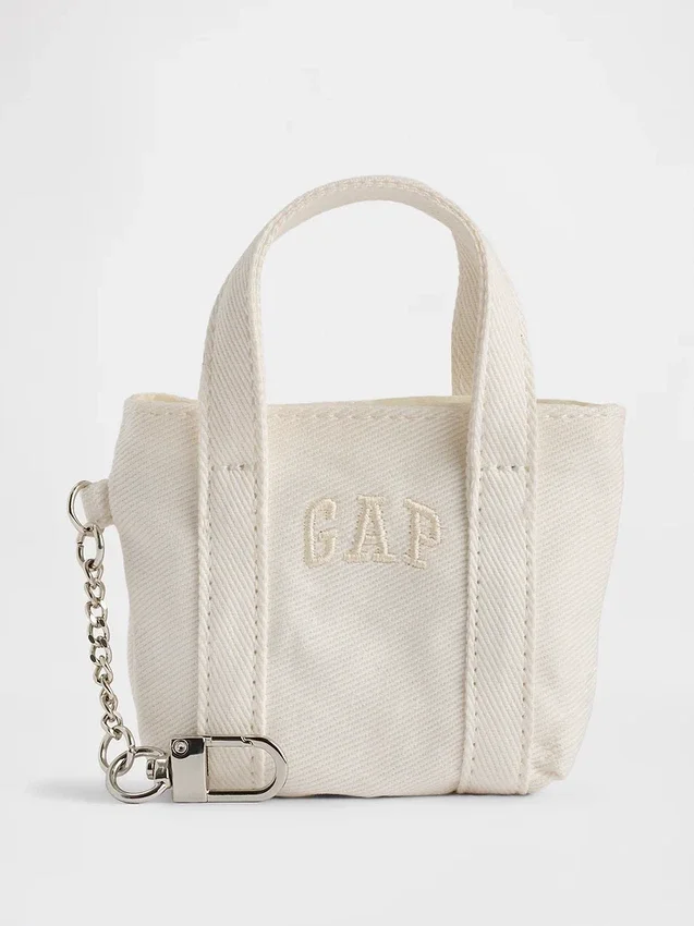 Colgante para bolsa de tela con logotipo