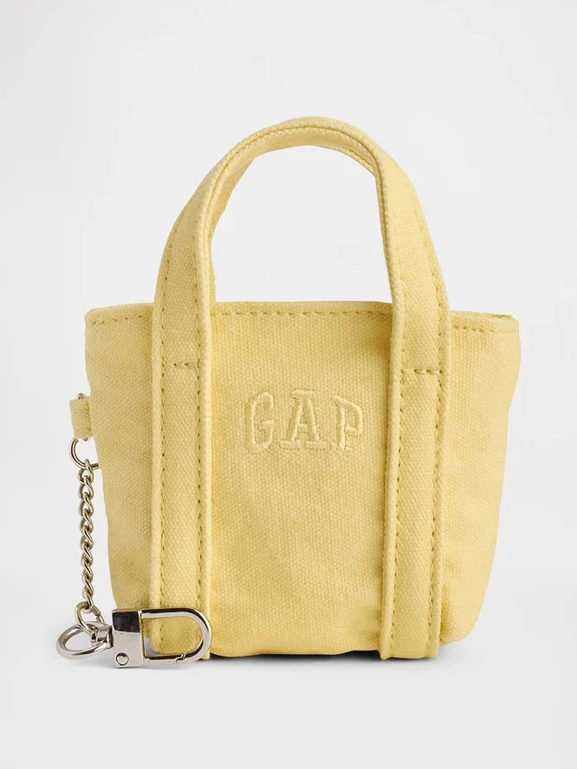 Colgante para bolsa de tela con logotipo