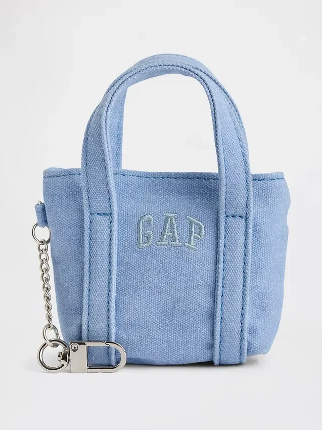 Colgante para bolsa de tela con logotipo