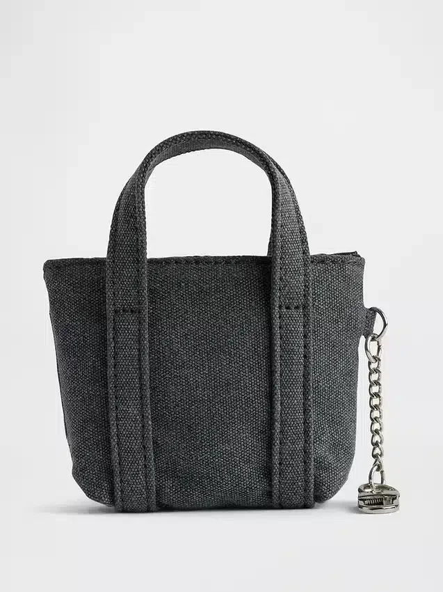 Colgante para bolsa de tela con logotipo