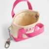 Colgante para bolsa de tela con logotipo
