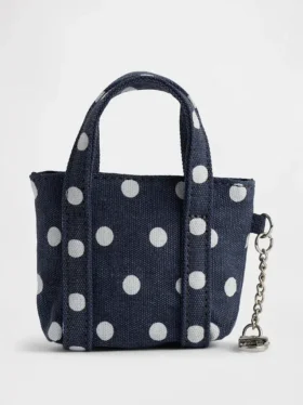 Colgante para bolsa de tela con logotipo