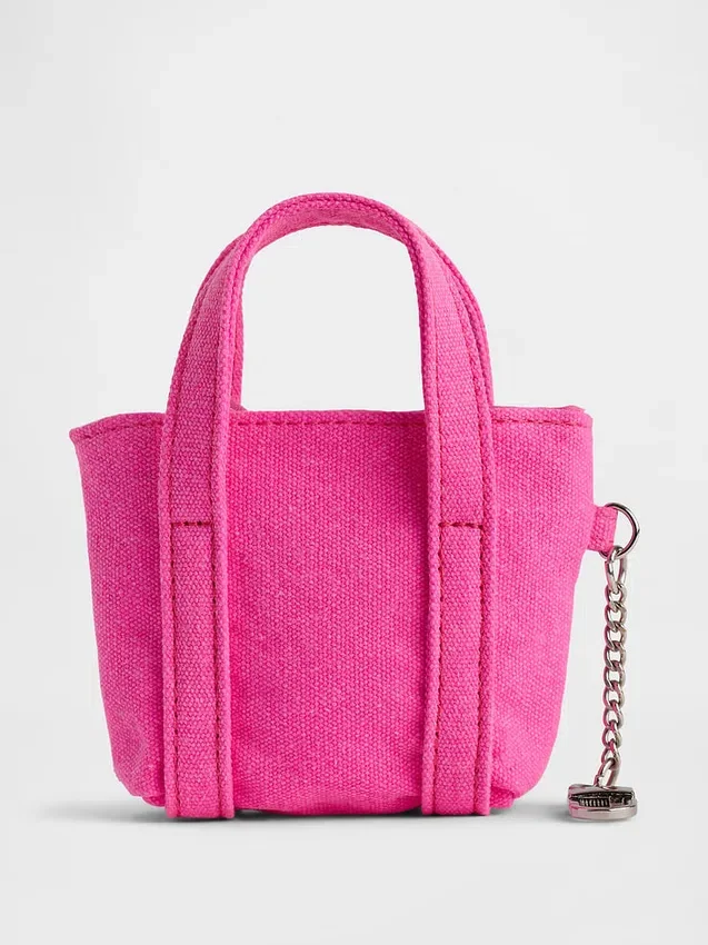 Colgante para bolsa de tela con logotipo
