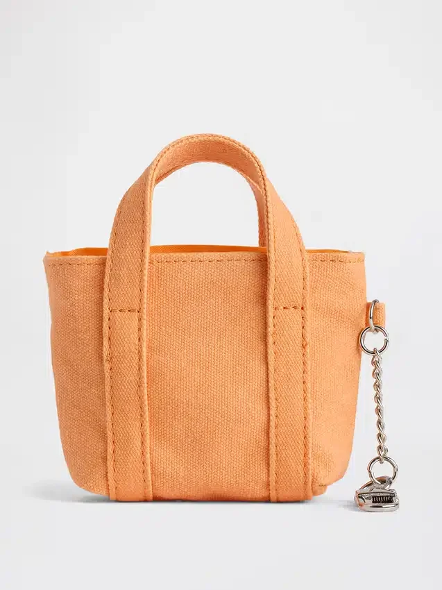 Colgante para bolsa de tela con logotipo