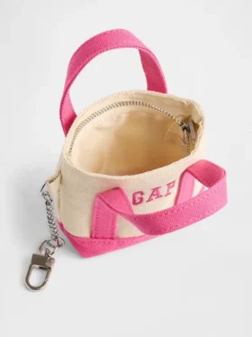 Colgante para bolsa de tela con logotipo