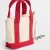 Colgante para bolsa de tela con logotipo