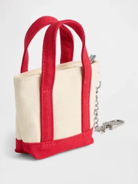 Colgante para bolsa de tela con logotipo